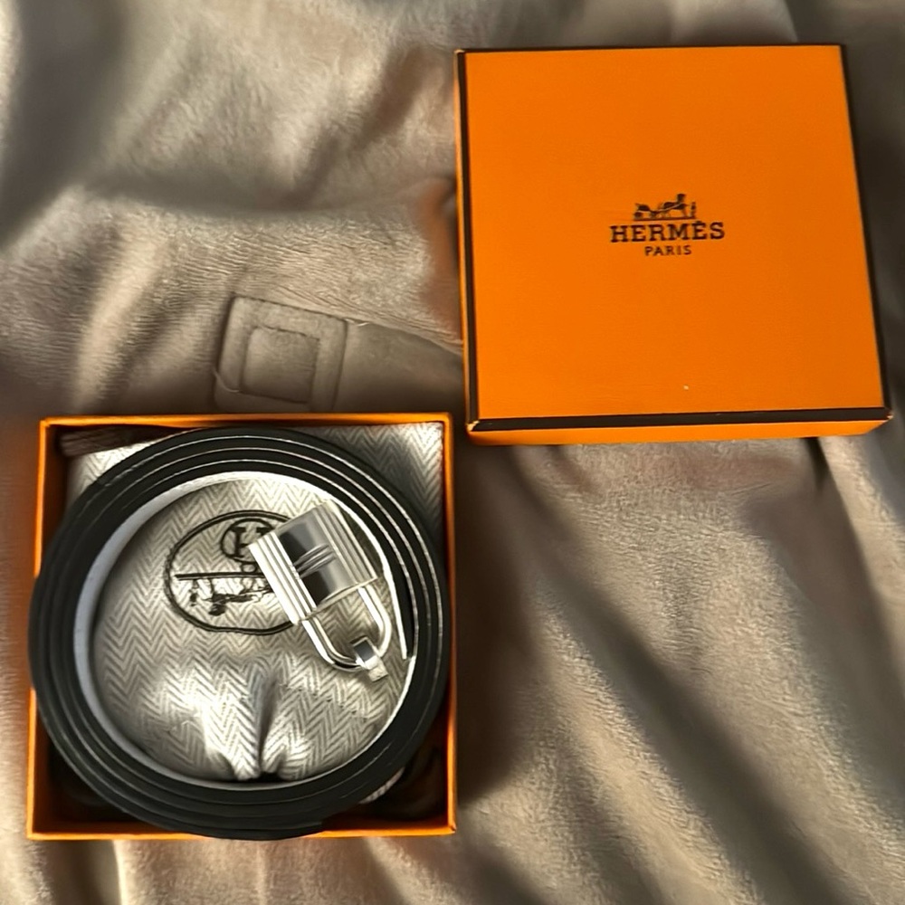Authentic hermes belt